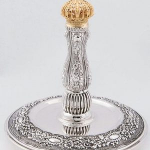 Etz Chaim Solid Silver Blend with Gold Coating