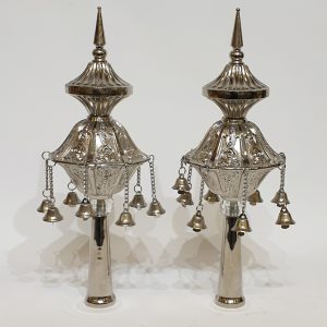Rimonim for Sephardic Torah Scroll