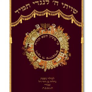 Jerusalem Parochet Round Gold