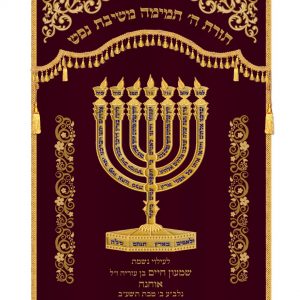 Velvet Parochet - For the Choirmaster and Ornaments Gold