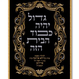 Velvet Parochet - Ornate Frame
