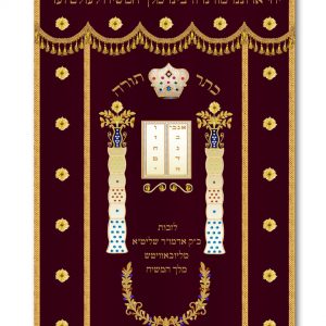 Velvet Parochet - The Rebbe's Parochet
