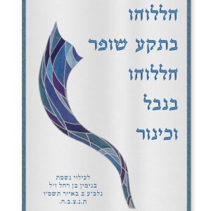 Velvet Parochet - Modern Shofar
