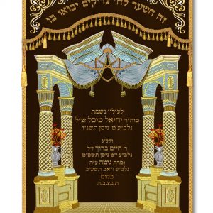 Velvet Parochet - Vilna Gate Gold