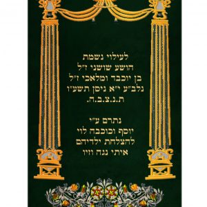מעיל קטיפה - שער פרחים