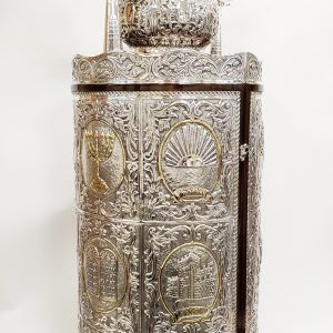 Torah Scroll Case Twelve Tribes Full Embroidery Hand Embroidered