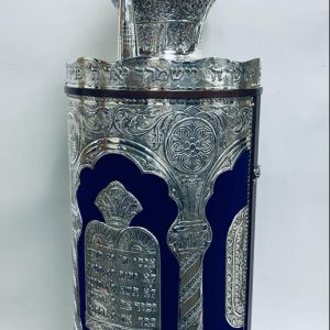 Torah Scroll Case Pillars of Solomon Velvet Blend