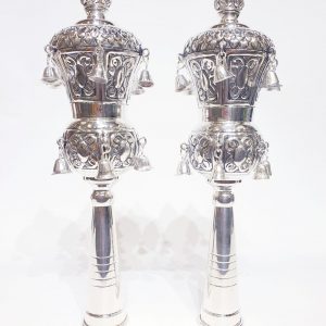 Pomegranates (Rimonim) for Sefer Torah Sephardic High Level