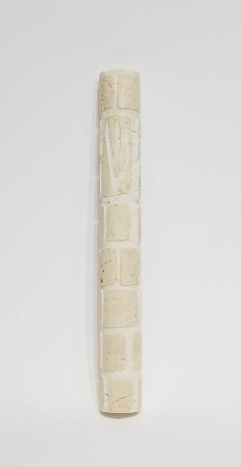 Artistic Mezuzah Case Israeli Stone 20 cm