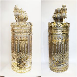 Menorah Case Black or Shiny
