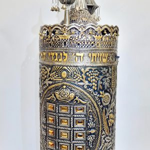 Black Case with Gold Stones