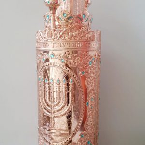 Magnificent Case for Sefer Torah Model Breastplate Inlaid