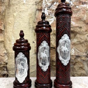 Genuine Leather Megillah Case, All Sizes 18 to 60