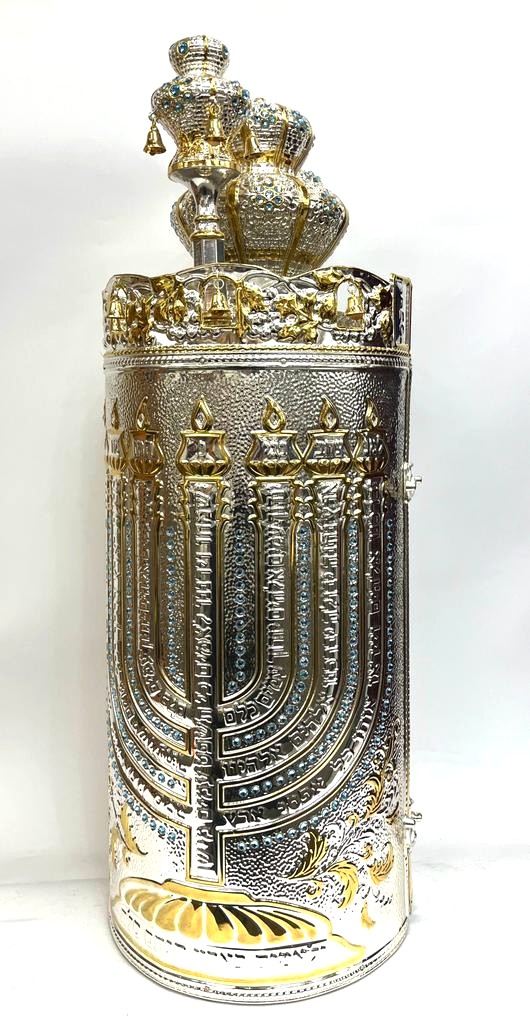 Menorah Inlaid Case