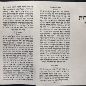 Haftarot Book Printed on parchment 40 cm