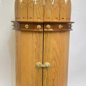 Magnificent Case for Sefer Torah Octagonal Wood