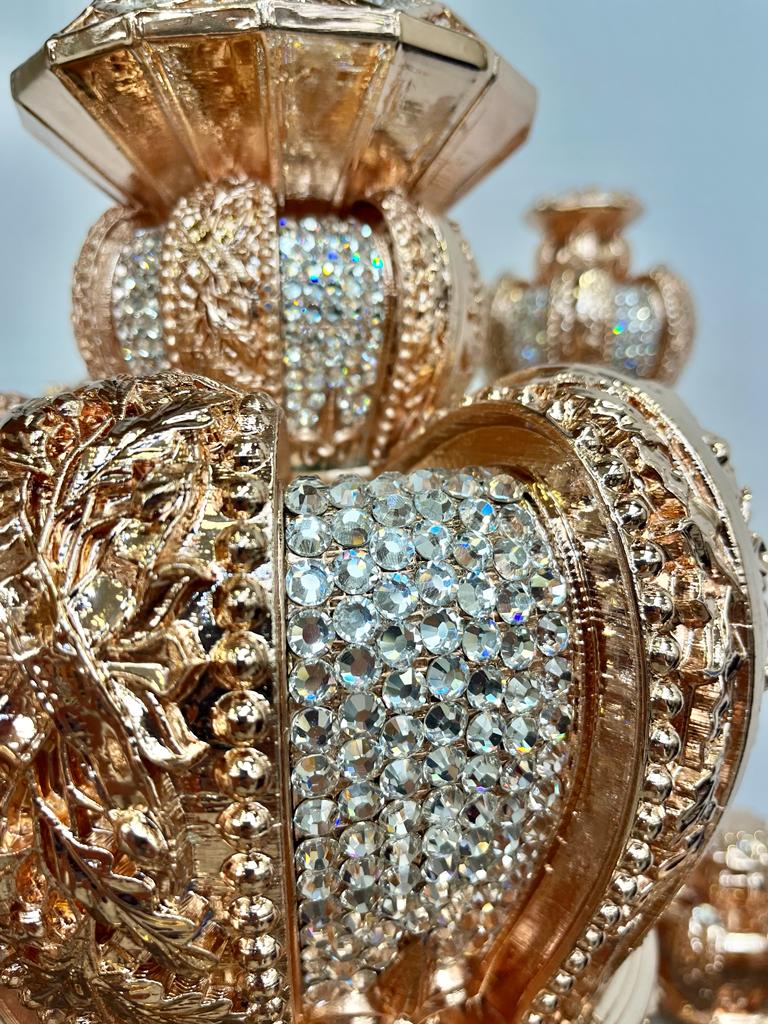 New Case for Sefer Torah Rose Gold Diamond Model Unique - Image 11