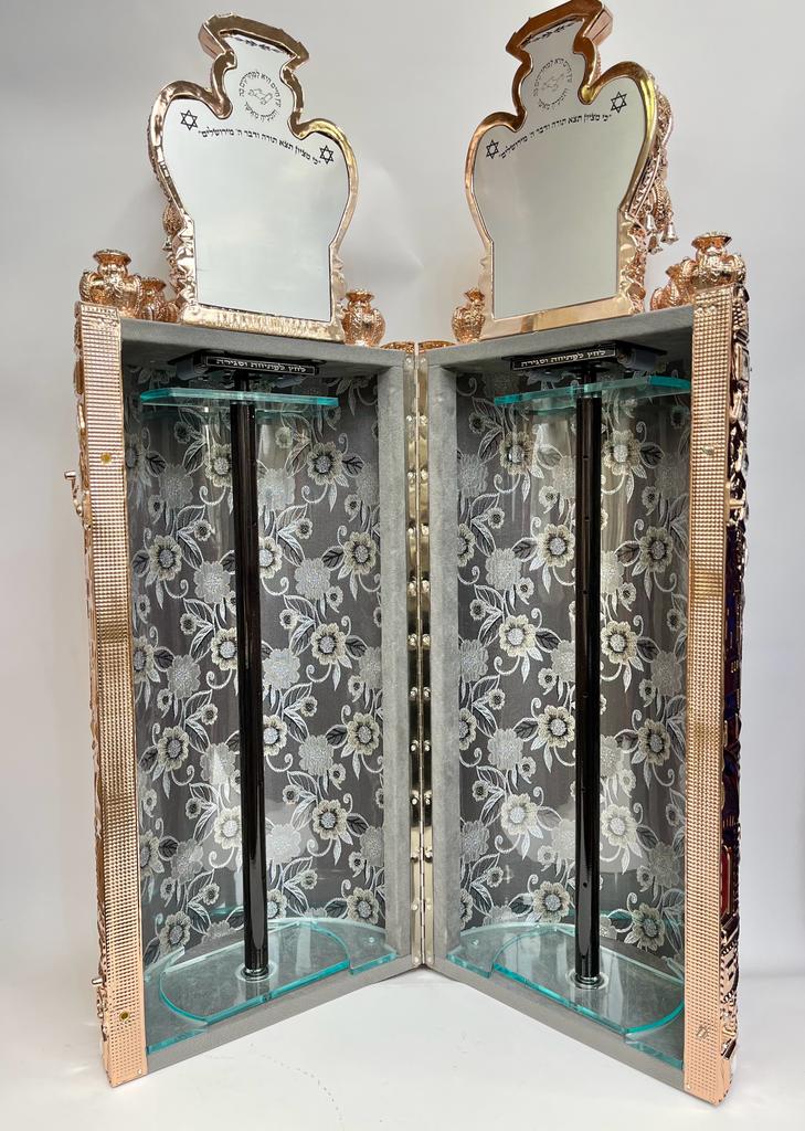 New Case for Sefer Torah Rose Gold Diamond Model Unique - Image 6