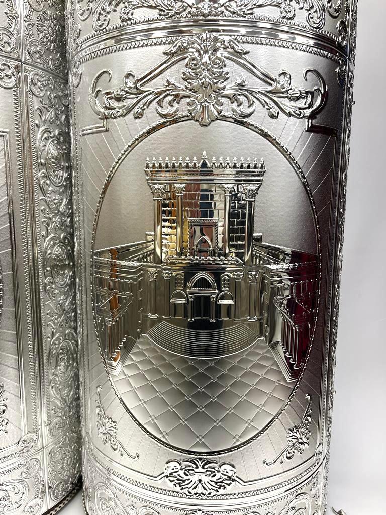 Torah Case with Menorah - Image 5