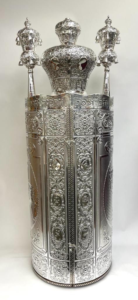 Torah Case with Menorah - Image 11