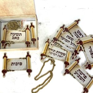 Set of Pendants Magnificent for Sefer Torah