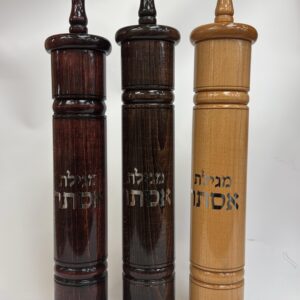 Megillah Case Beech Wood diameter 5 in a Variety of Sizes