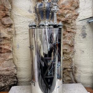 Magnificent Torah Case with Beit HaMikdash Top