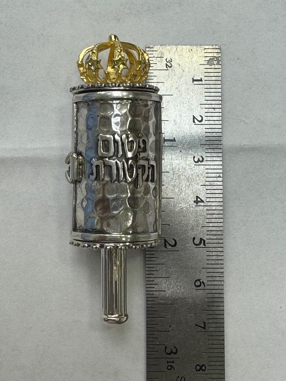 Magnificent Silver Case for Pitum HaKetoret