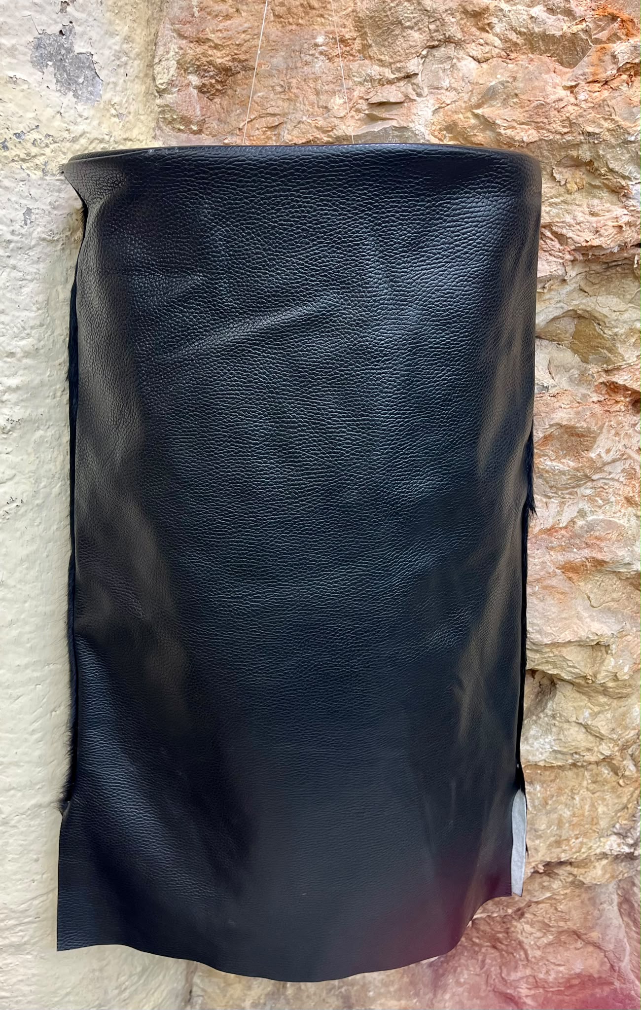 Velvet Torah Mantle - Inlaid - Blue (העתק) (העתק) - Image 2