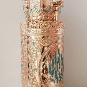 Magnificent Case for Sefer Torah Model Breastplate Inlaid (העתק) (העתק)