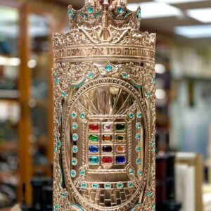 Magnificent Case for Sefer Torah Model Breastplate Inlaid (העתק)